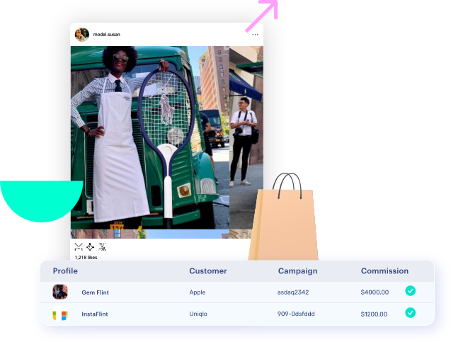 Creator analytics and collaboration overview